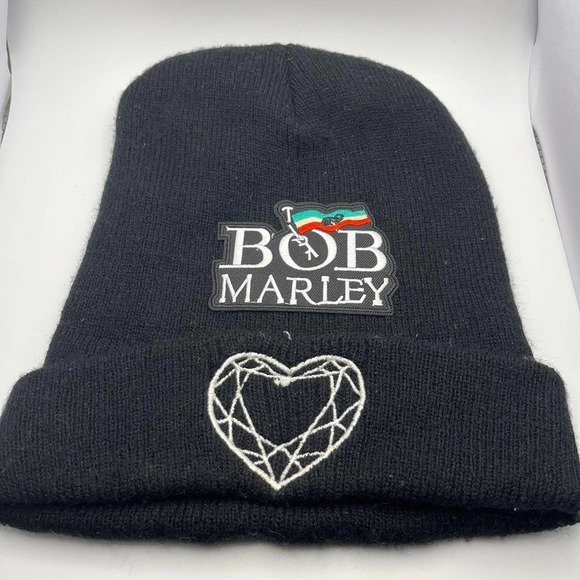 Black bob marley beanie - Picture 1 of 2